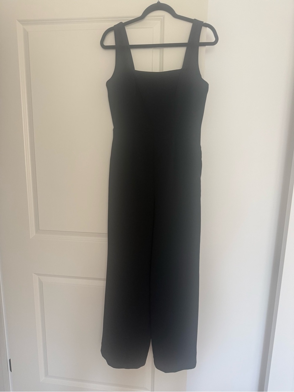 Classic Black Wide-Leg Jumpsuit